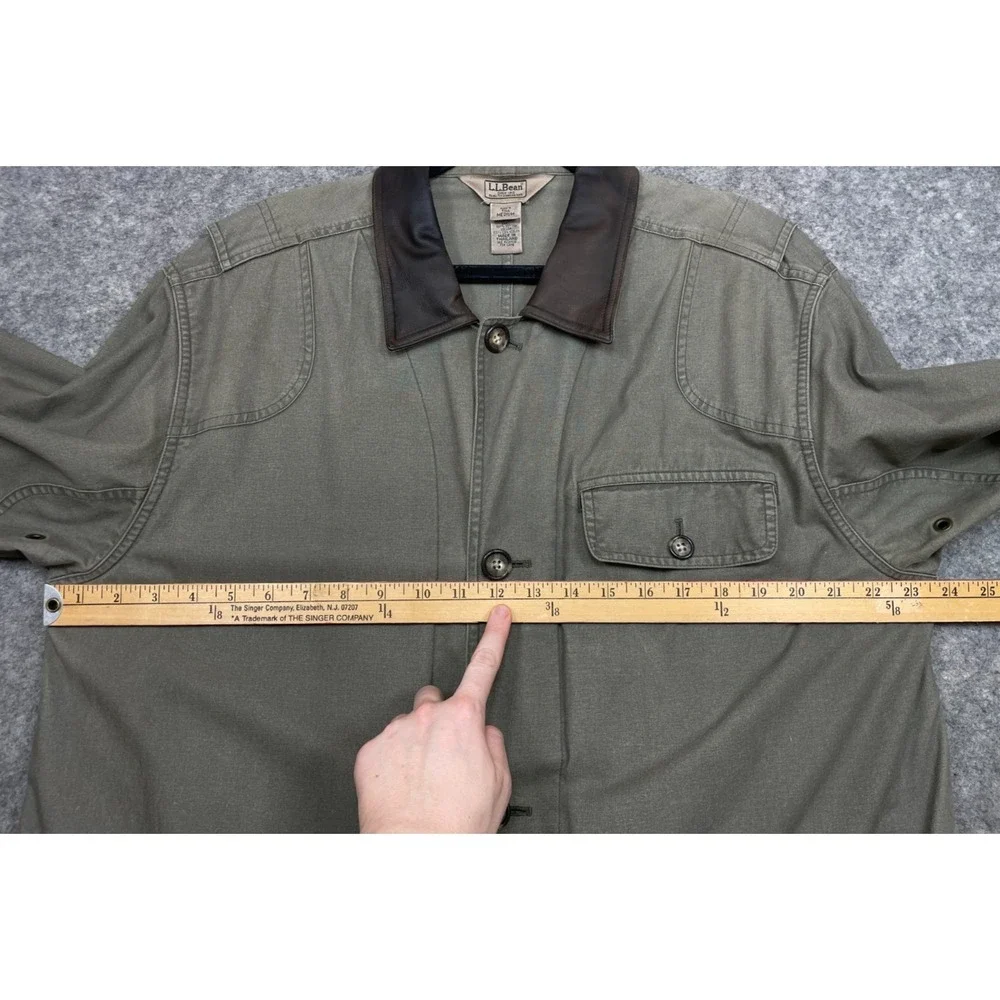 Vintage LL Bean Barn Chore Jacket Green Medium Tall